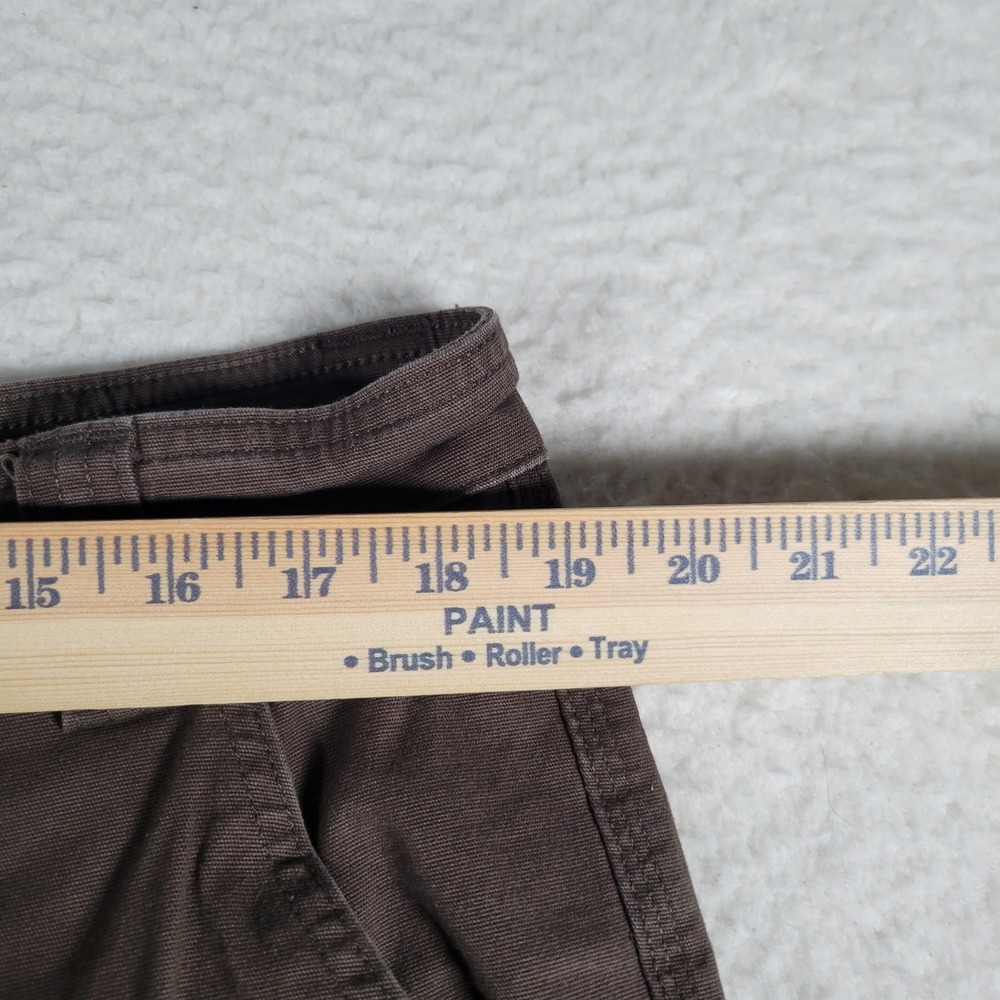 Duluth Trading Co Flex Fire Hose Mens Size 37x34 Brown Cargo Workwear Pants - Picture 6 of 13